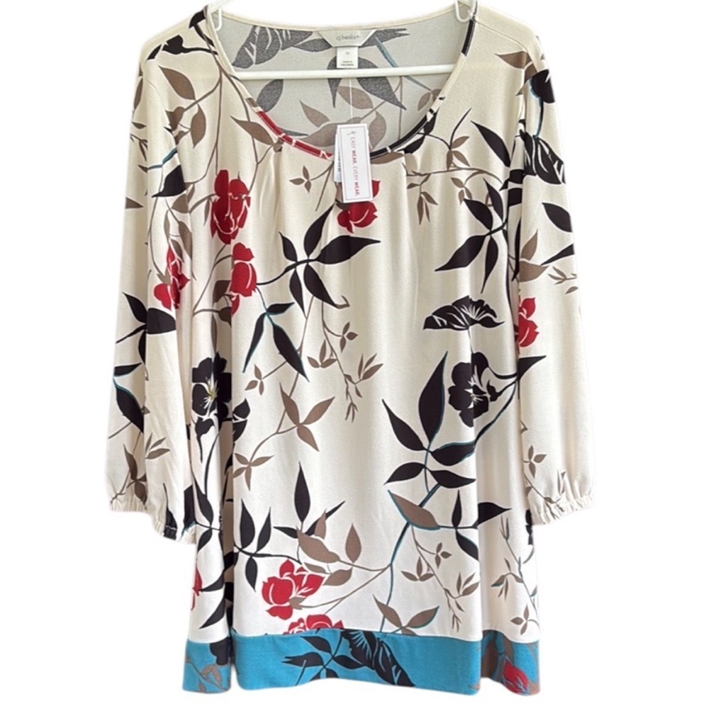 NWT CJ Banks Top Size 1X